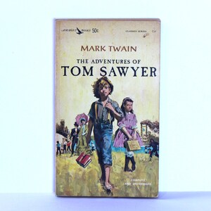 The Adventures of Tom Sawyer by Mark Twain (Paperback, 1962) Airmont Books