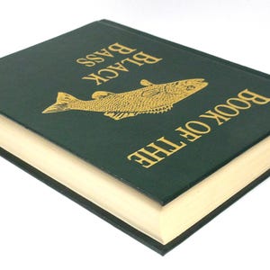 Black Bass-boken av James A. Henshall, M.D. 1881 Inbunden 1987 Nytryck bild 3