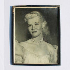 PENNY SINGLETON "Blondie" Signed 14"x11" Photo Framed ~ Hollywood Actress
