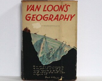 VAN LOON&#39;S GEOGRAPHY by Henrik Willem Van Loon (Hardcover, 1932) First Edition