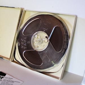 1964 Alaska-Erdbeben Original-Reel-to-Reel-Tonbandaufzeichnung der Kurzwellenfunkkommunikation – Clear Mews Air Force Base