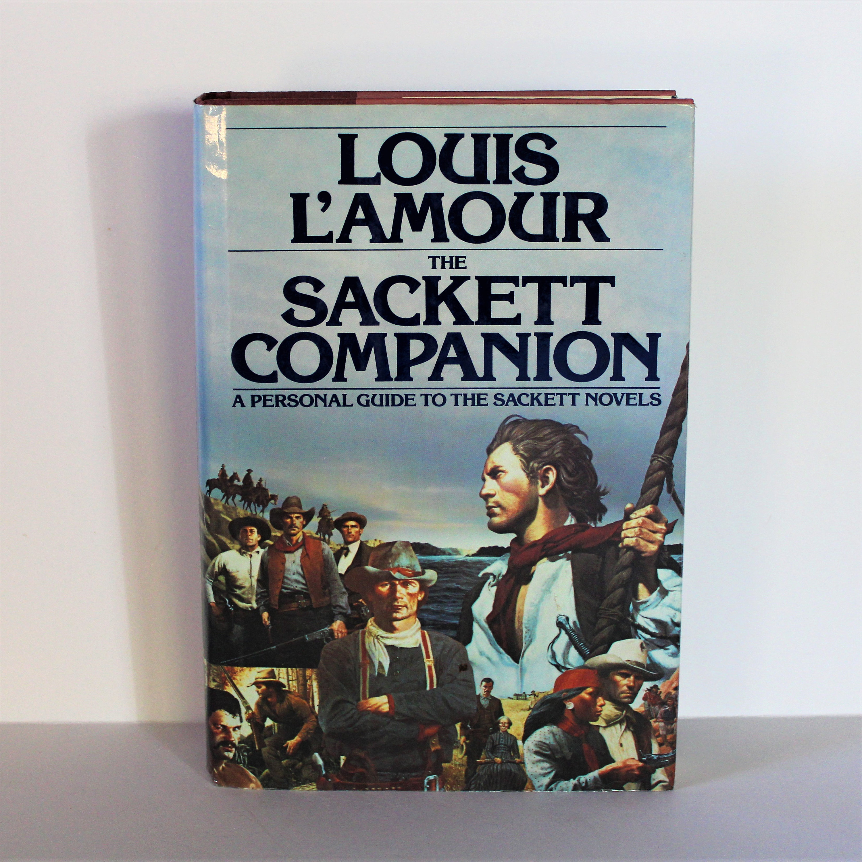 Louis Lamour Lot of 2 The Sackett & Companion The Trail to