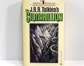 EL SILMARILLION de J.R.R. Tolkien (Libro de bolsillo, 1979) 1.ª edición de Ballantine Books