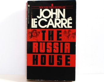 THE RUSSIA HOUSE by John Le Carre 1990 First Bantam Paperback Edition