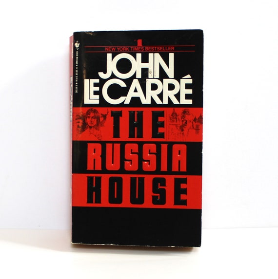 THE RUSSIA HOUSE by John Le Carre 1990 First Bantam Paperback Edition