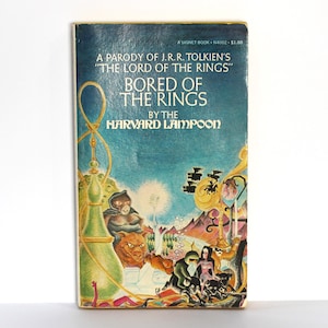 Vintage Bored of the Rings Henry Beard Douglas Kenney Harvard Lampoon 1969 6th Print