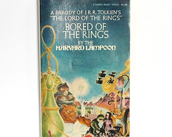 Vintage Bored of the Rings Henry Beard Douglas Kenney Harvard Lampoon 1969 6th Print