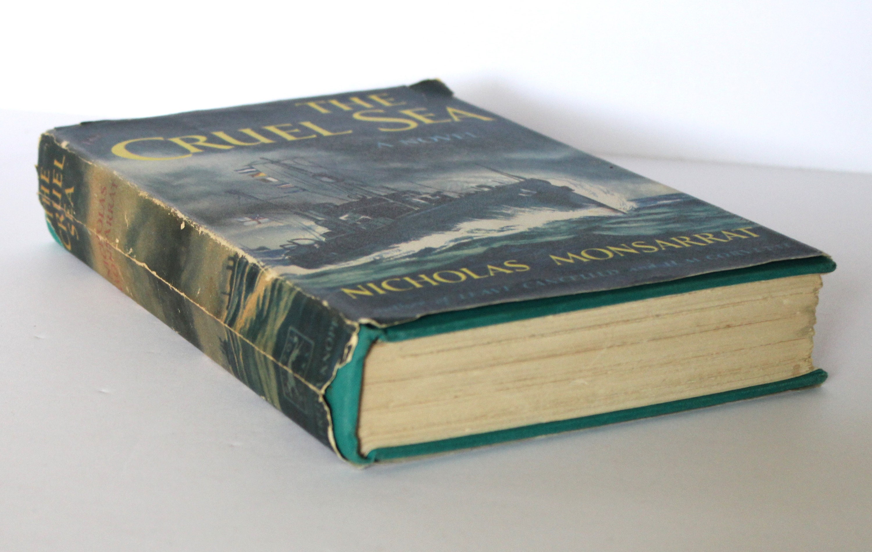 THE CRUEL SEA by Nicholas Monsarrat (hardcover, 1951) Alfred A