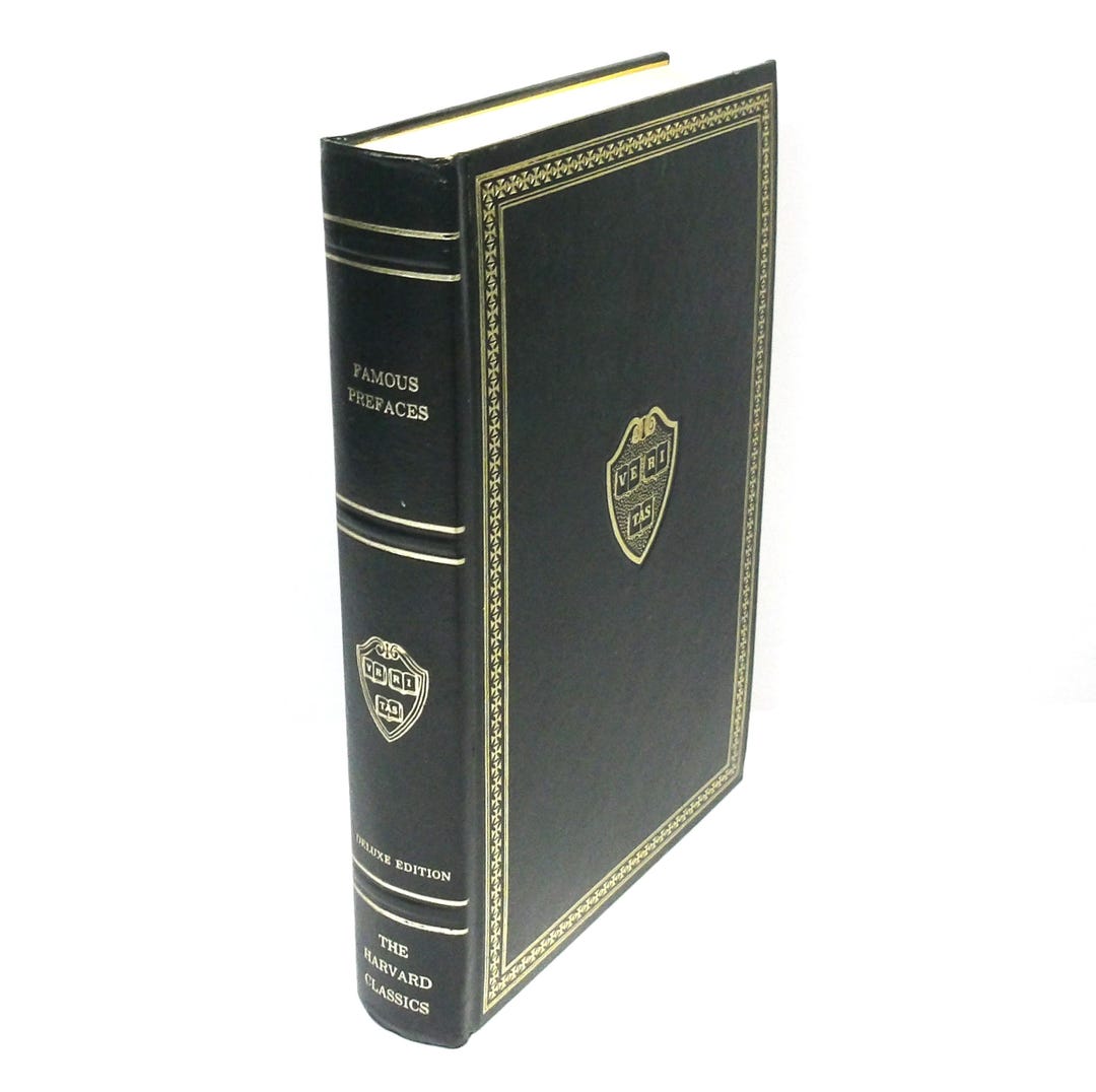 Prefaces and Prologues to Famous Books (hardcover, 1938) the Harvard ...