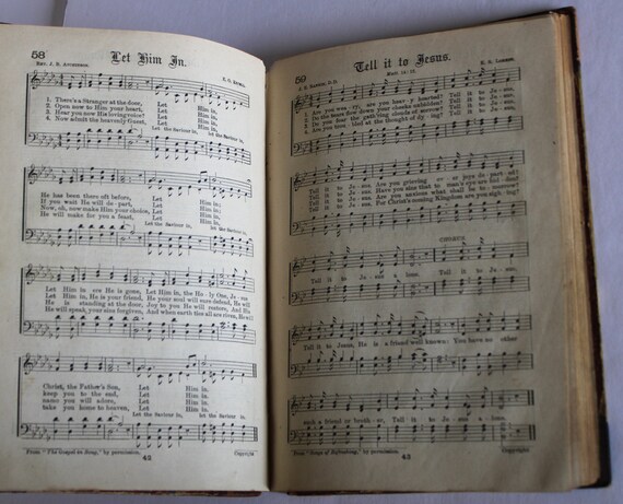 Songs of Salvation. edited by Rev. Crossley - 1887 Songs of Salvation. edited by Rev. Crossley - 1887