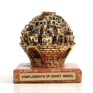 Jerusalem City 925 Sterling Silver Electroformed Figural Holy Land ...