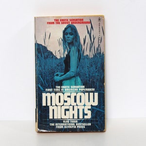 MOSCOW NIGHTS by Vlas Tenin (Paperback, 1973) First Bantam Edition