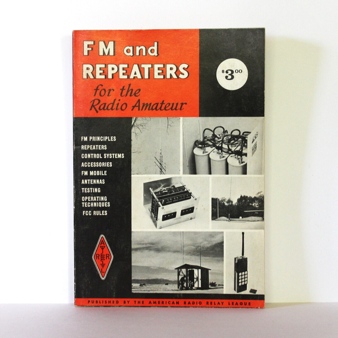 FM and Repeaters for the Radio Amateur 1972-ARRL Publication - Etsy