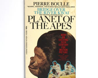 Planet of the Apes by Pierre Boulle (Paperback, 1968) Movie Tie-In