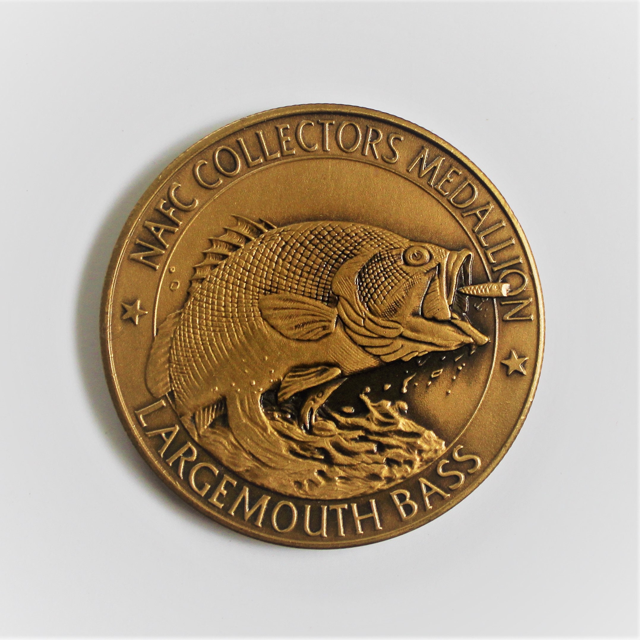 Largemouth Bass NAFC North American Fishing Club Medallion COIN