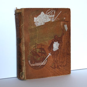 Die Entdeckung & Eroberung der Neuen Welt 1892 Washington Irving, Maps, Columbus