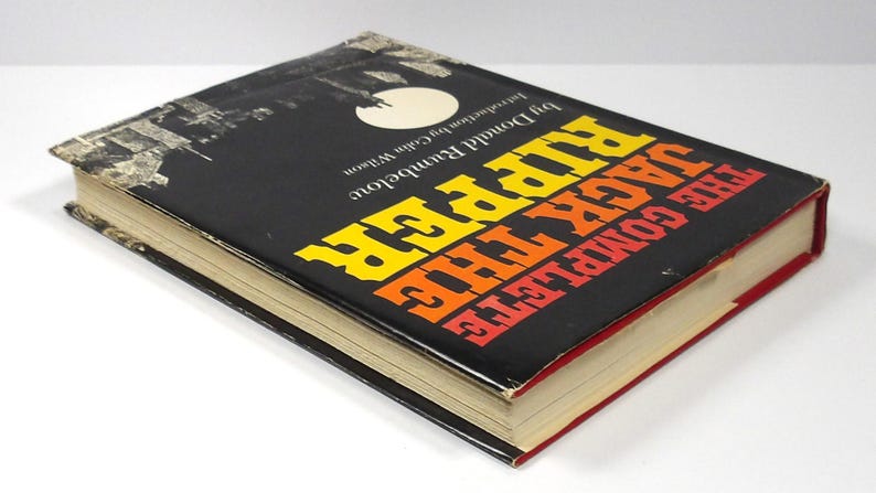 The Complete JACK THE RIPPER by Donald Rumbelow (hardcover, 1975) - Etsy