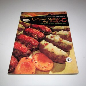 1958 Good Housekeeping&#39;s Company Meals and Buffets - Excellent!