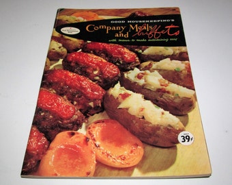 1958 Good Housekeeping Company Meals Cookbook: Vintage Recipes