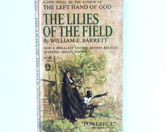 Los lirios del campo, de William E. Barrett (Edición de bolsillo, 1963), Popular Library.