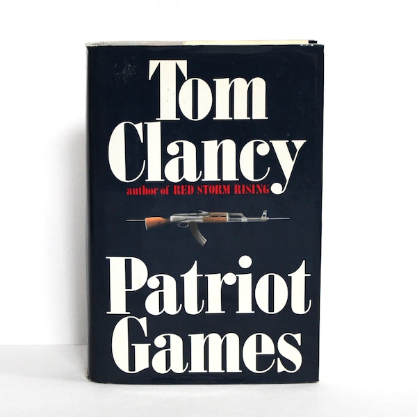 PATRIOT GAMES by Tom Clancy (Hardcover, 1987) First Printing, with Error