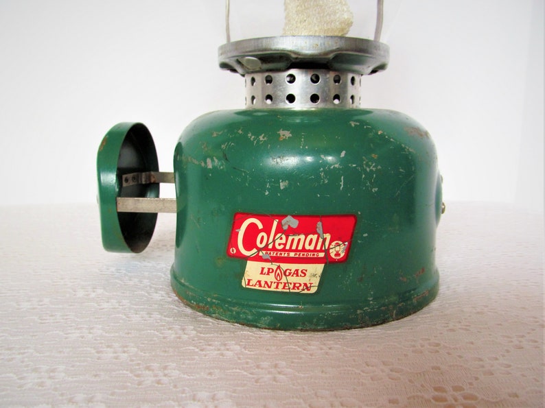 Vintage Coleman LP Gas Lantern Model 5122 8/1970 with Pyrex | Etsy