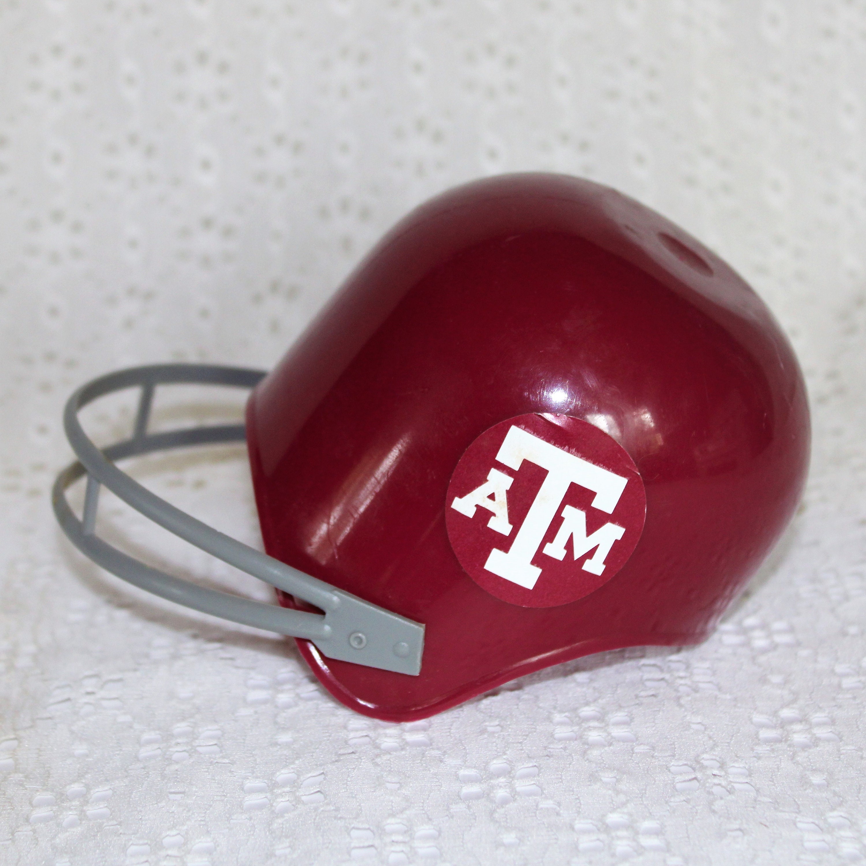 RARE 1974 Laich Dairy Queen Mini NCAA Football Helmet TEXAS A&M 3.5 x 5 Inches