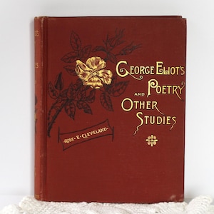 George Eliot&#39;s Poetry and Other Studies by Rose E. Cleveland (Hardcover, 1886) Funk & Wagnalls