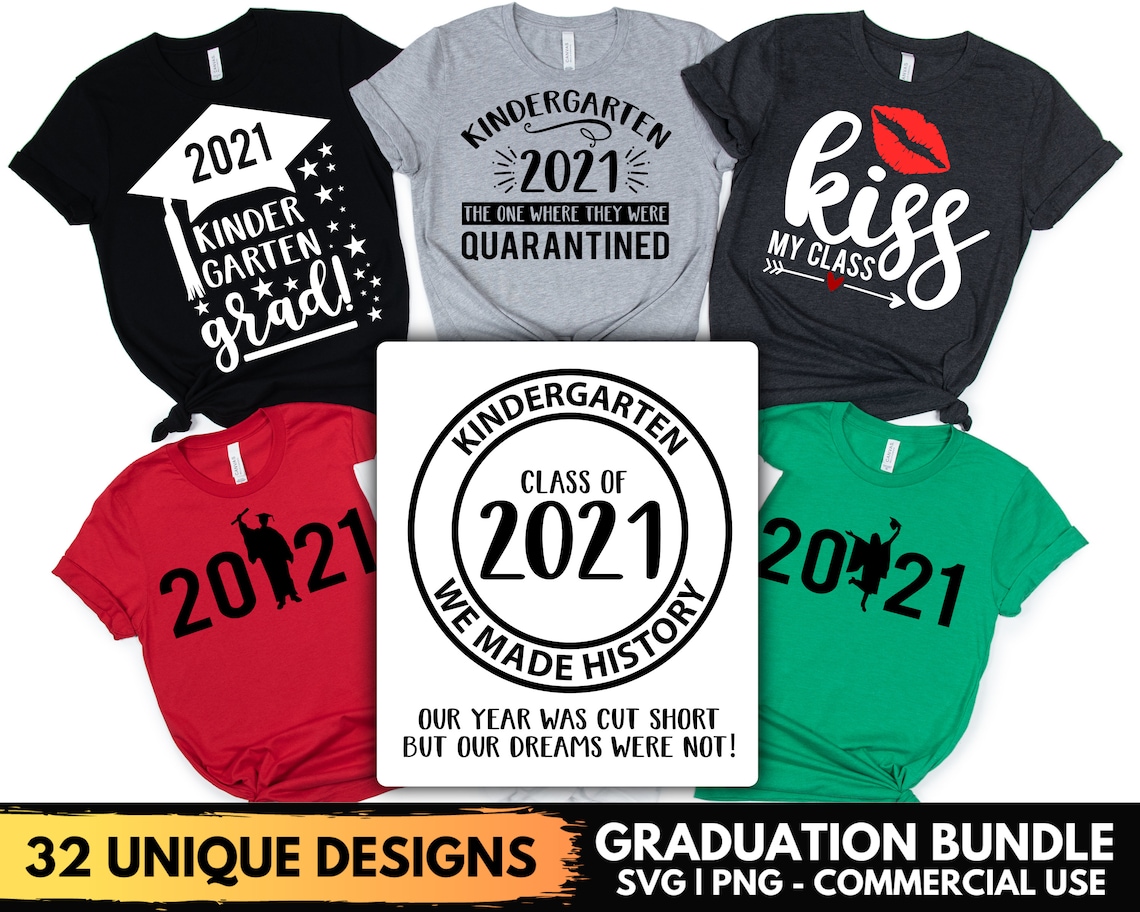 Download Kidnergarten Class of 2021 Svg Png Files Graduation Senior ...