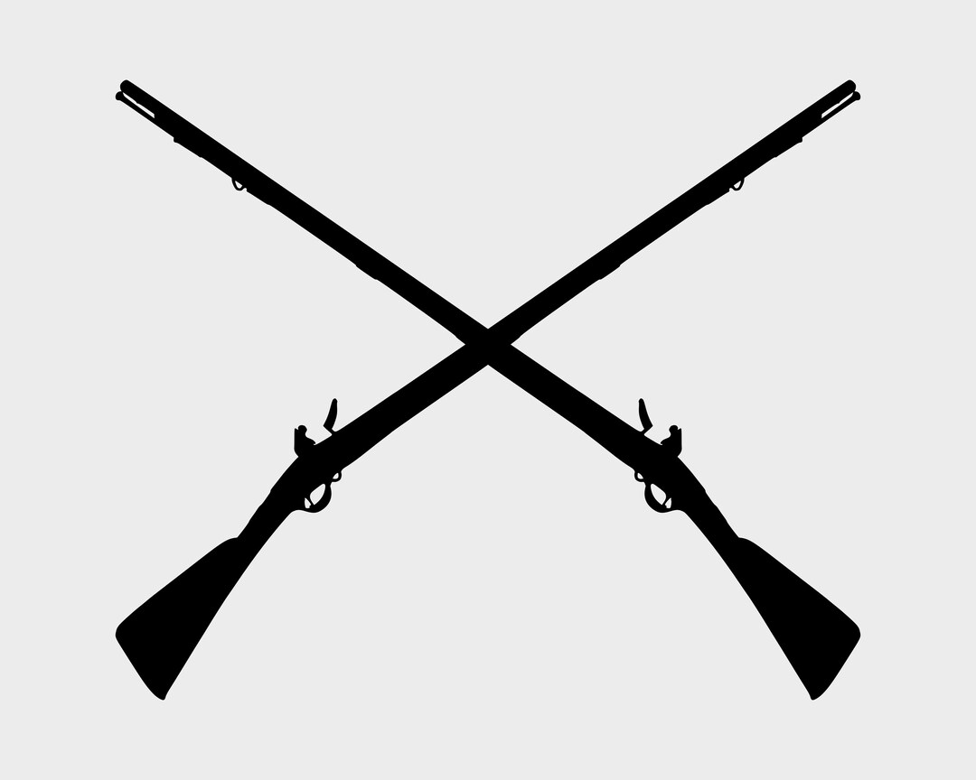 Infantry Crossed Rifles Svg Files for Cricut 1776 Weapons - Etsy Australia