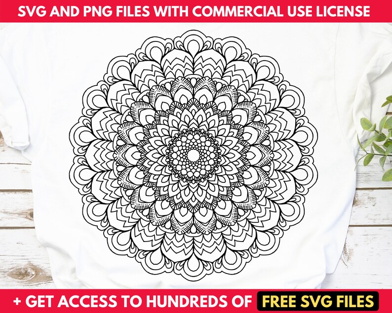 Free Free Cricut Vinyl Mandala 311 SVG PNG EPS DXF File