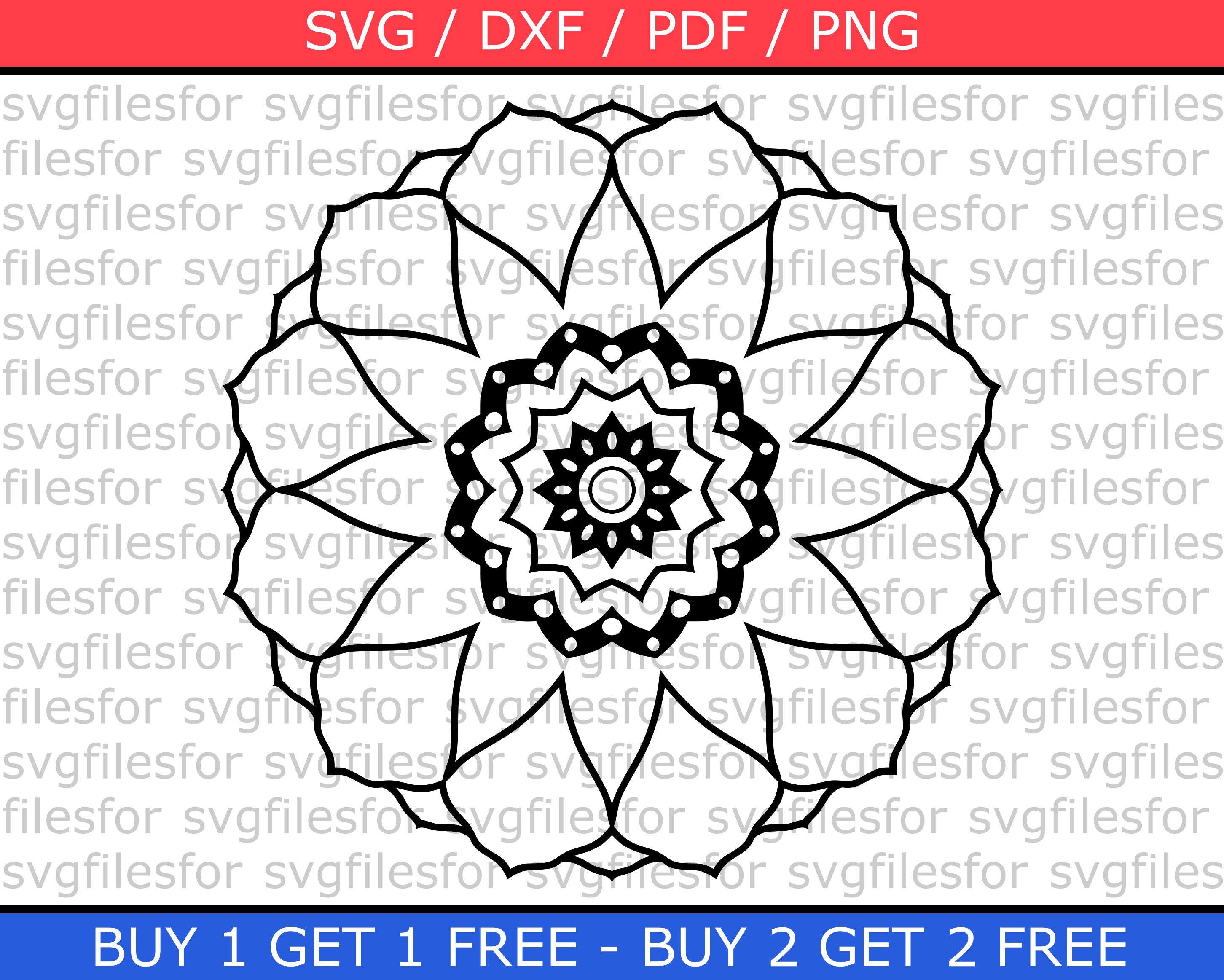 Free Free Cricut Vinyl Mandala 311 SVG PNG EPS DXF File