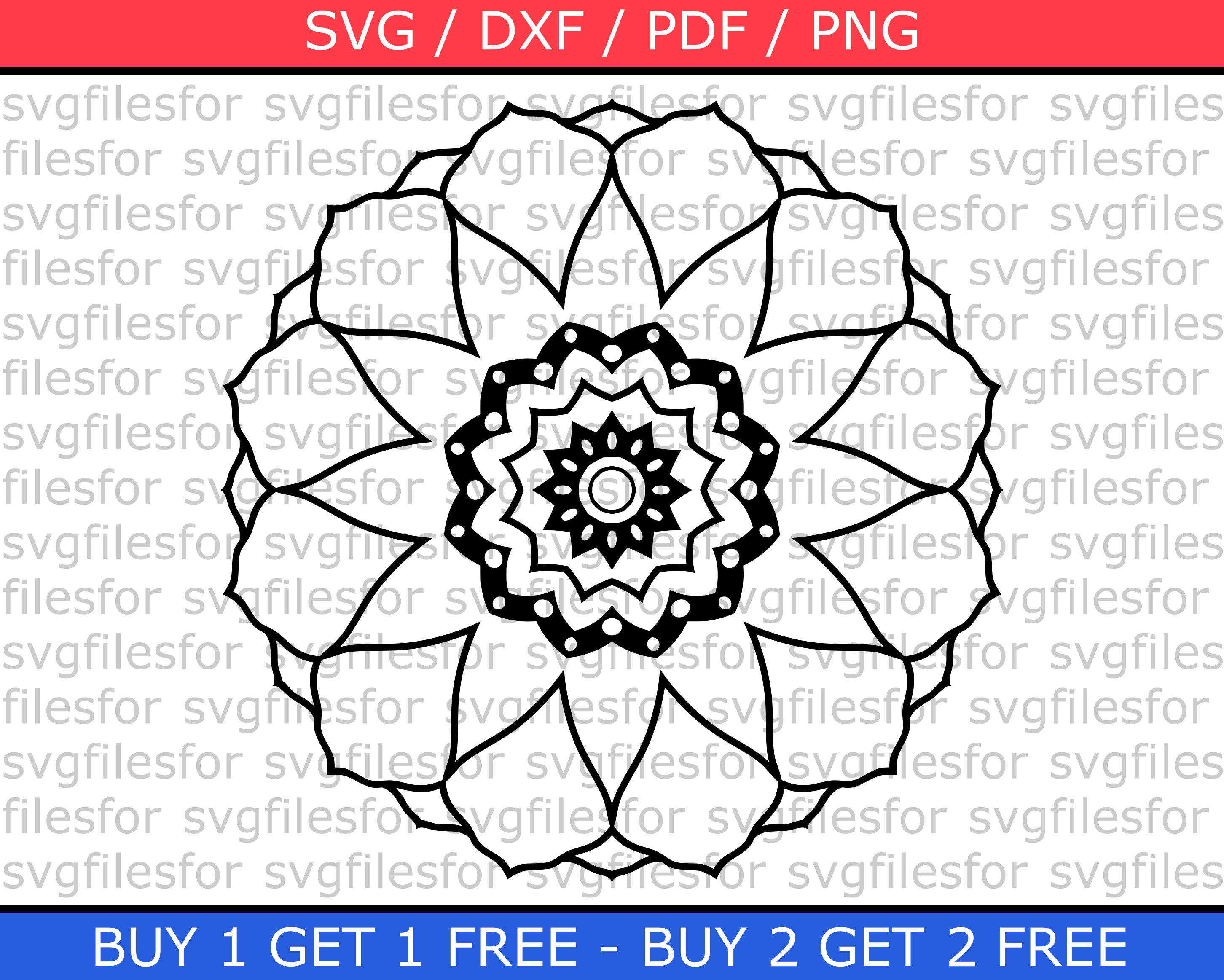 Free Free Cricut Vinyl Mandala 311 SVG PNG EPS DXF File