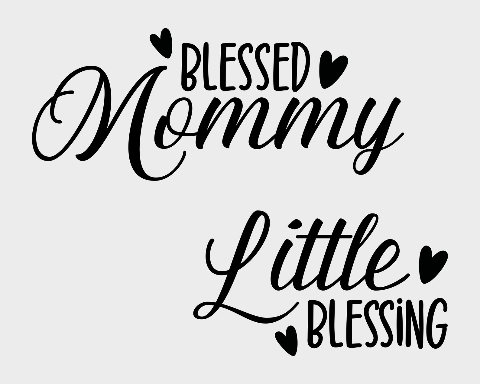 Free Blessed Mommy Cricut Printables