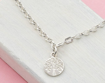 Sterling Silver Tree Of Life Bracelet