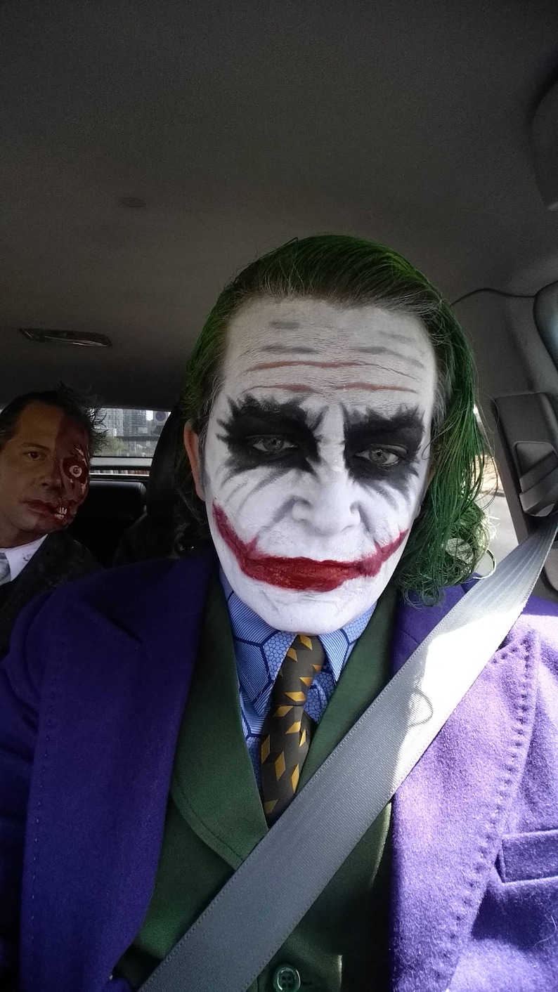 Joker Scars Prosthetic Appliances Batman Dark Knight Heath Ledger Etsy