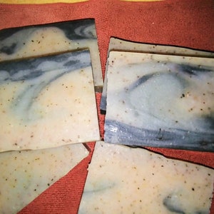 Cinnamon Patchouli all natural homemade bar soap image 4