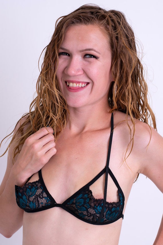 half cup bikini top