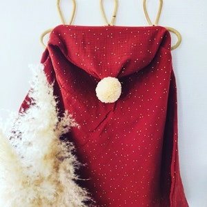 Bademantel Baby in Doppel gaze aus Baumwolle Rost und goldene Erbsen , Geschenkidee , Geburtsliste, Badeausgang, Bademantel, made in Deutschland