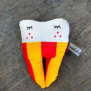 Baby tooth pouch, little mouse, French made, personalization