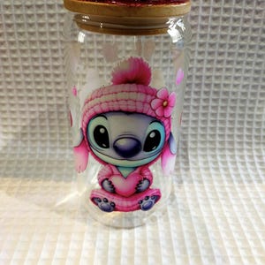 Glass with straw, perfect for bubble tea, coffee, matcha various drinks, gift idea,