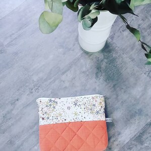 liberty kit and double quilted marsala, makeup kit, toilet, baby accessories kit, Mother&#39;s Day gift idea