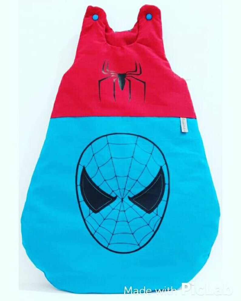 Baby Sleeping Bag 0 6 Months Size Theme Pattern Red And Blue Etsy