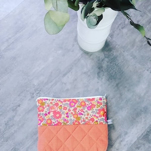liberty kit and double quilted marsala, make-up kit, toilet, baby accessories kit, Mother&#39;s Day gift idea