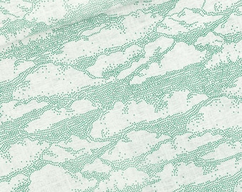 Fabric for sale. French terry sweat clouds fabric 10x150cm - See You At Six