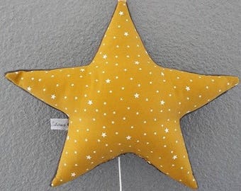 Mobile musical baby room decoration shape starry mustard stars