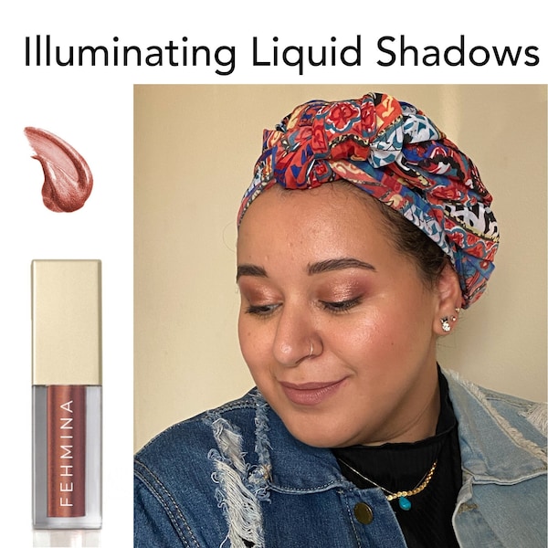 Organic Liquid Eyeshadow - Shade Drama - Vegan, Halal, Natural & Cruelty Free