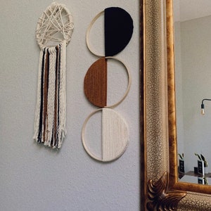 Boho Yarn Circle Set