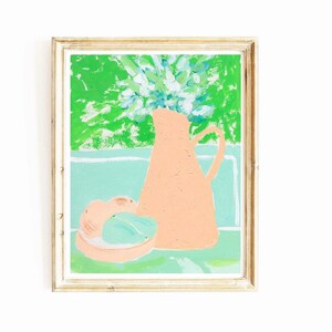 Still Life Art Print | Vase Wall Art | Still Life Art Print | Still Life Painting | Artsy Poster | Living Room Print | Home Decor
