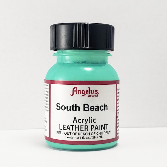 Angelus Acrylic Leather Paint South Beach 1 oz.